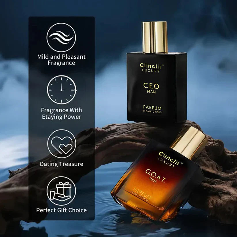 Final 3 Hours: 64%OFF🔥Gentlemen’s Fragrance Set with CEO MAN Perfume & G.O.A.T MAN Aroma
