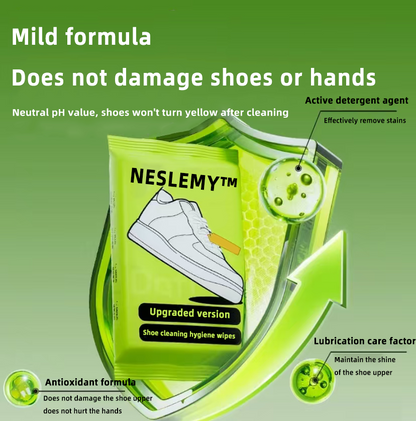 NESLEMY™🌸Antibacterial wipes keep your shoes fresh, clean, and free of odors.