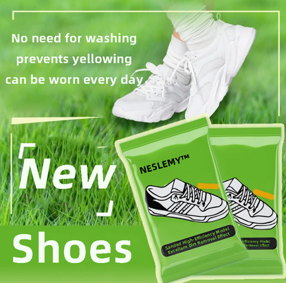 NESLEMY™🌸Antibacterial wipes keep your shoes fresh, clean, and free of odors.
